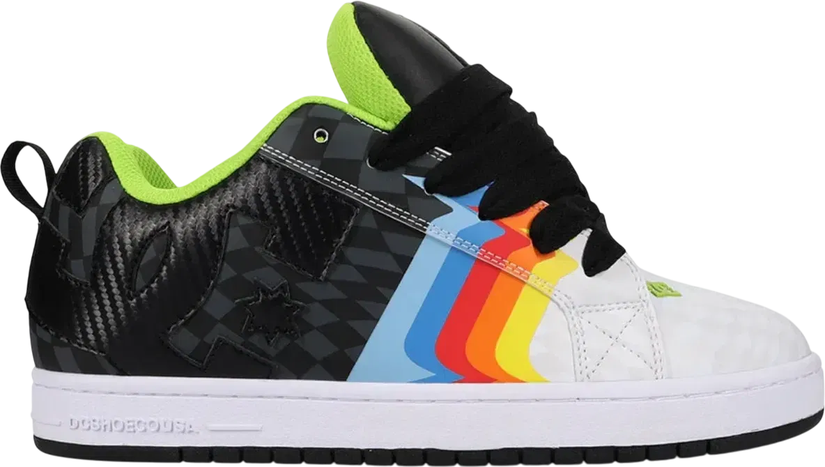DC X Ken Block 43 Court Graffik Shoes Black Multi