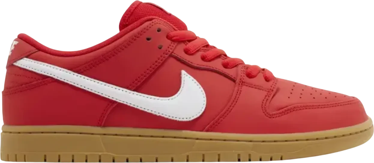 Nike Dunk Low Pro SB University Red Gum