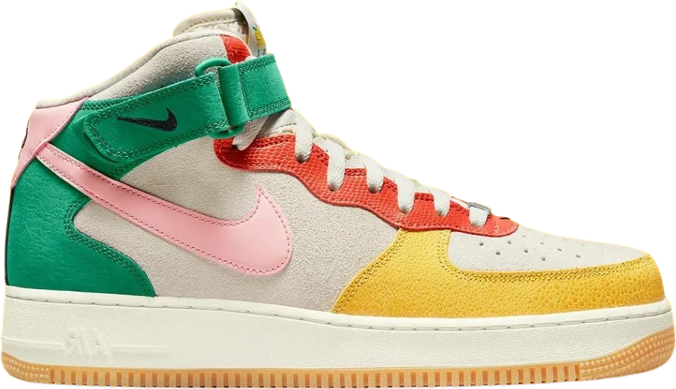 Nike Air Force 1 Mid NH Vivid Sulfur Rush Orange