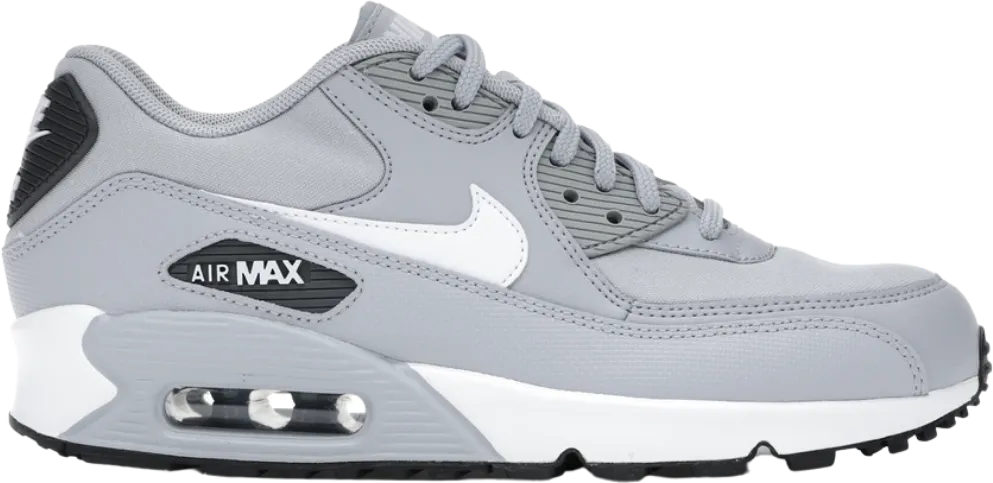 Nike Air Max 90 Wolf Grey White Black (Women's)