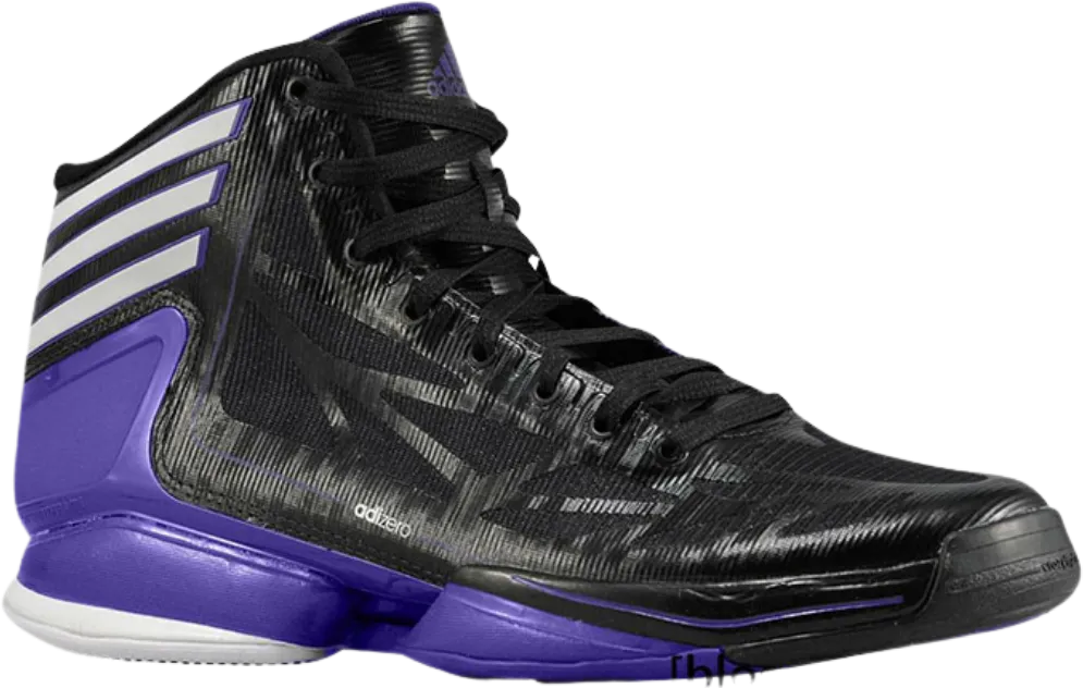 Adidas AdiZero Crazy Light 2 Black Collegiate Purple