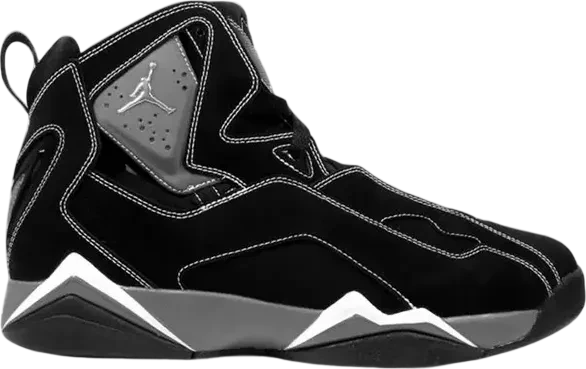 Jordan True Flight Black Metallic Silver