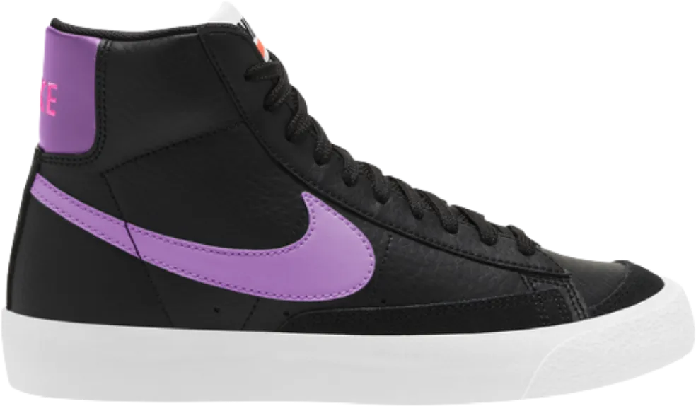 Nike Blazer Mid 77 Black Fuchsia Glow (GS)
