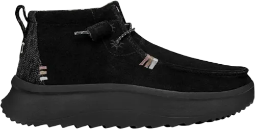 Hey Dude Wendy Peak Hi Suede Black
