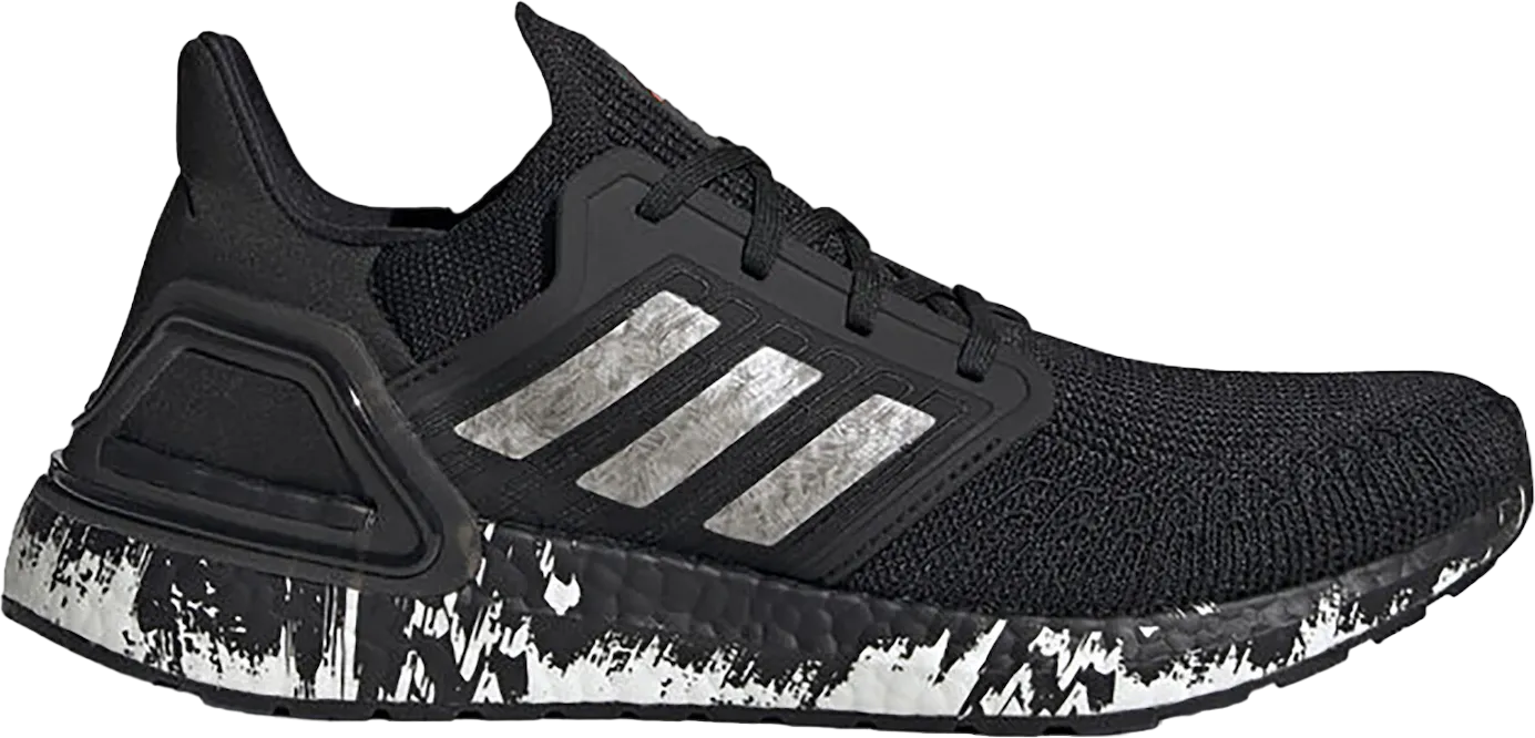 adidas Ultra Boost 20 Marble Black