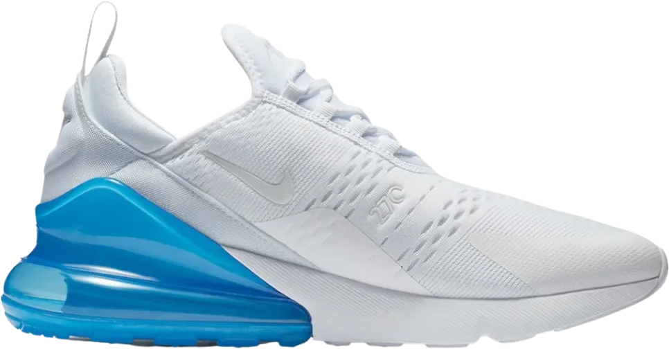 Nike Air Max 270 White Pack (Photo Blue)