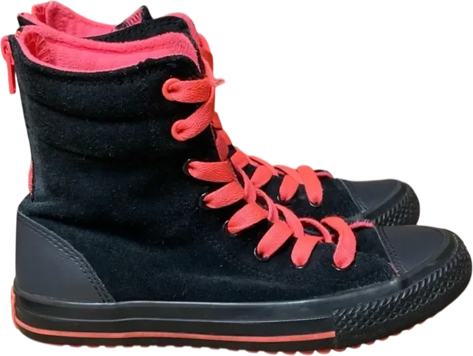 Converse Chuck Taylor high top Black Pink