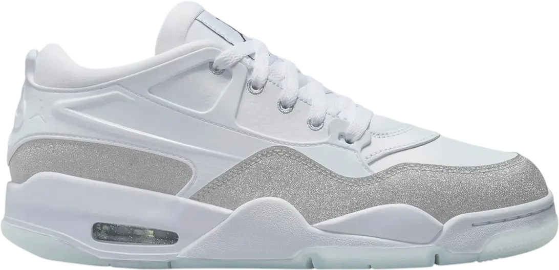 Air Jordan 4 RM White Metallic Silver
