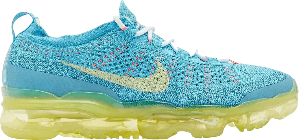 Nike Vapormax 2023 Flyknit Baltic Blue Citron Tint
