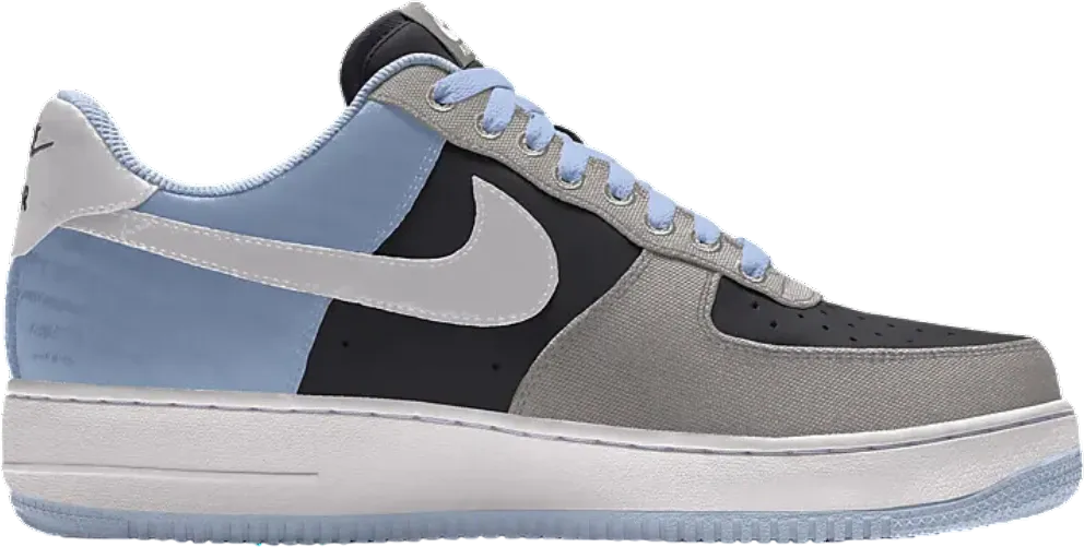 Nike Air Force 1 Low By You Grey Black Blue