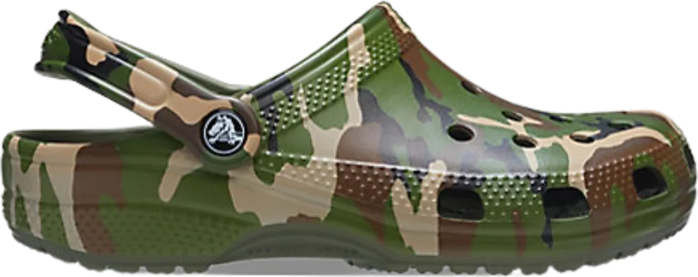 Crocs Printed Camo Clog