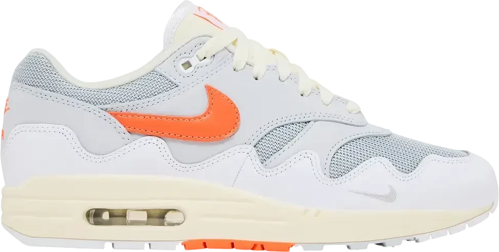 Patta x Nike Air Max 1 White Pure Platinum