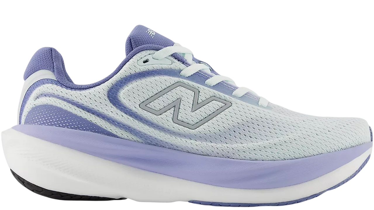 New Balance Fresh Foam X 1080v15 Glint Blue with Silver Metallic Fairweather Blue