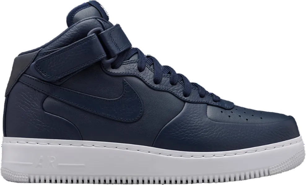 NikeLab Air Force 1 Mid White Obsidian