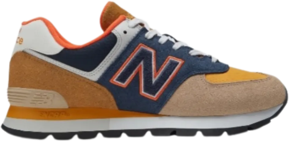 New Balance 574 Rugged Brown Navy