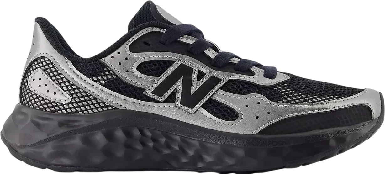 New Balance Fresh Foam Arishi v4 Tiralux - Black with Dark Silver Metallic and Sea Salt