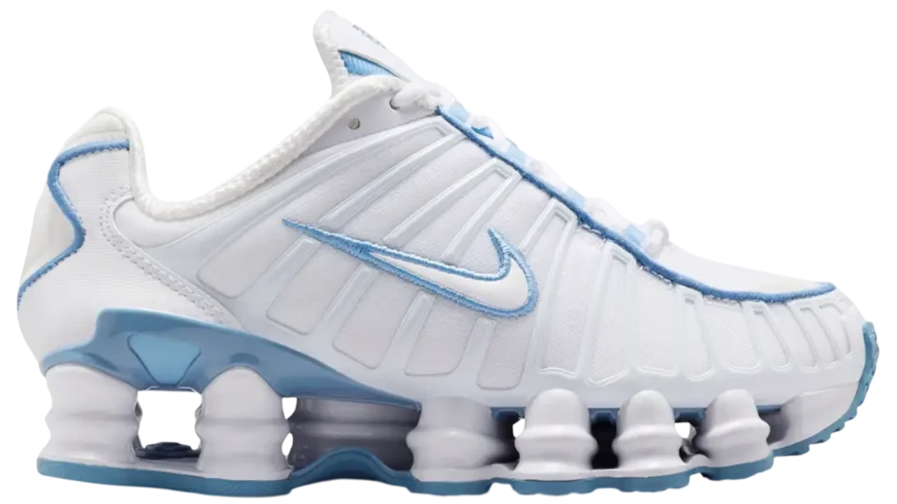 Nike Shox TL White Blue