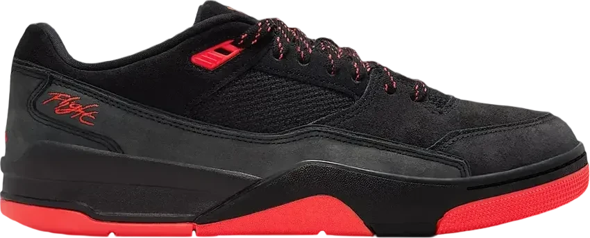 Air Jordan Flight Court Black Infrared