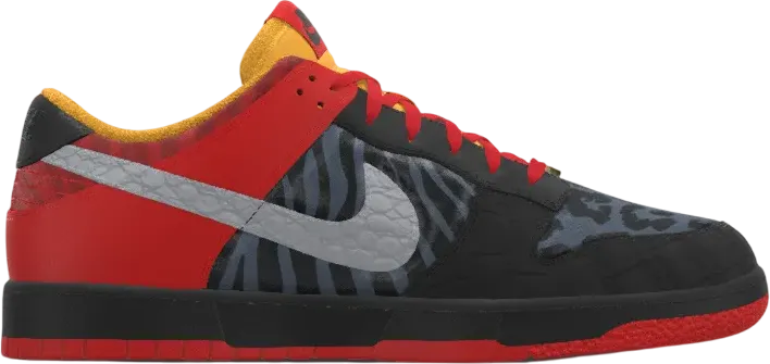 Nike Dunk Low Unlocked By You Animal Print