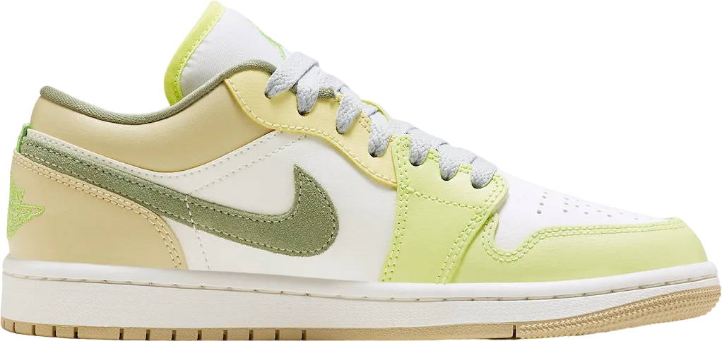 Air Jordan 1 Low Sail Pale Citron Wmns