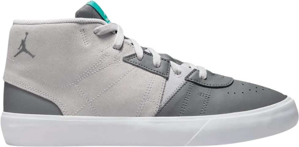 Jordan Series Mid .03 Iris Whisper Smoke Grey Teal