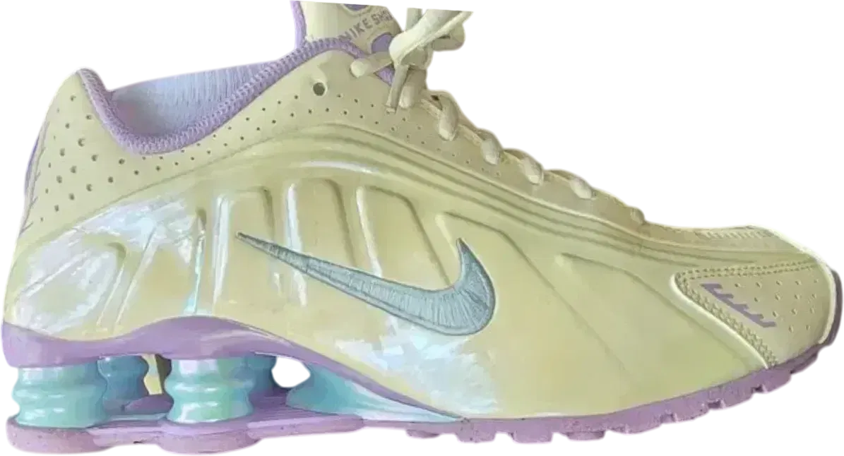 Nike Shox R4 GS Soft Pearl Celestine Blue