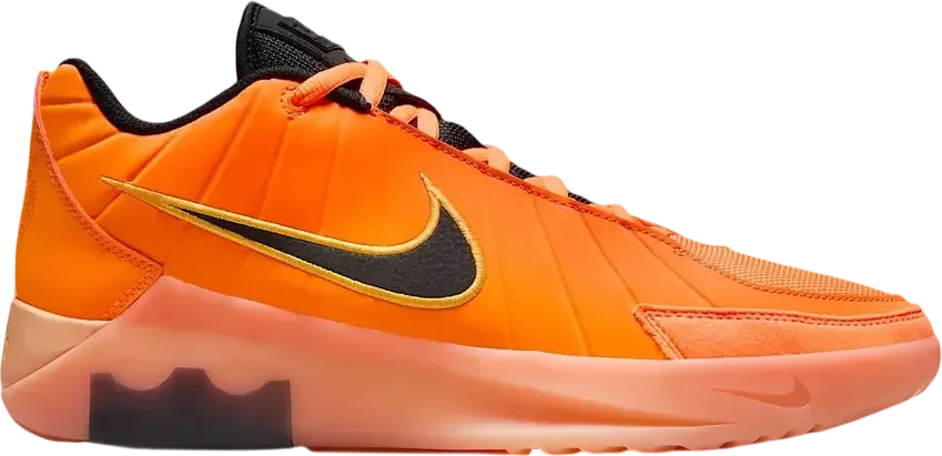 Nike LeBron Witness 9 Total Orange Orange Chalk Sundial Black
