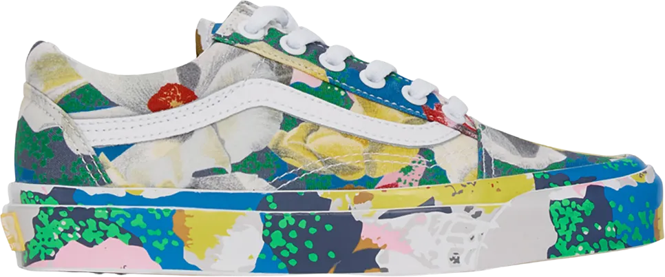 Vans Old Skool Kenzo Floral Blue
