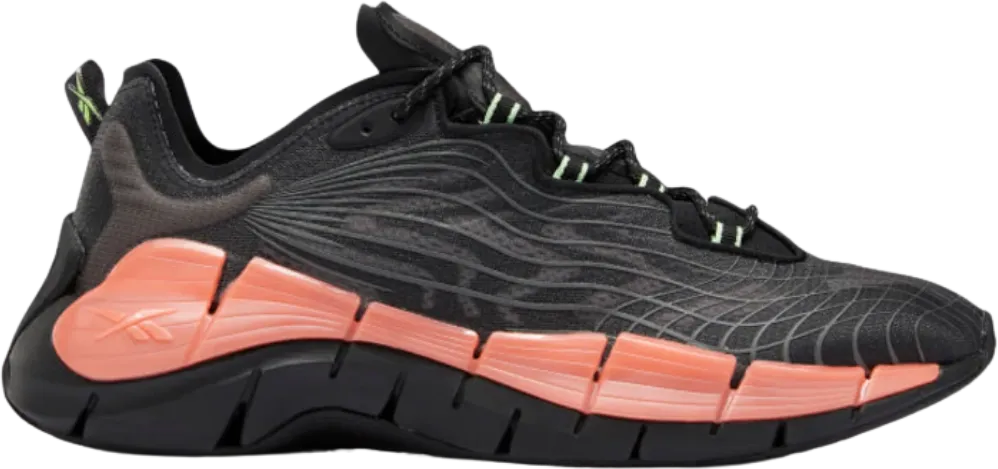 Reebok Zig Kinetica II Digi-Scape Orange Flare