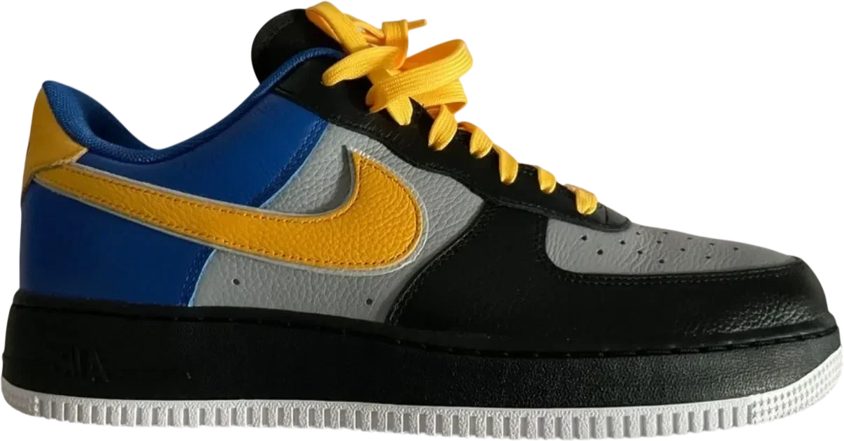 Nike Air Force 1 Low By You Custom Blue Yellow