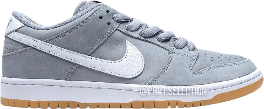 Nike SB Dunk Low Pro ISO Orange Label Wolf Grey Gum