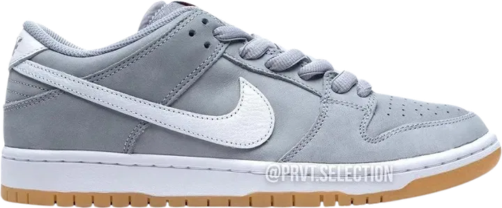 Nike SB Dunk Low Pro ISO Orange Label Wolf Grey Gum
