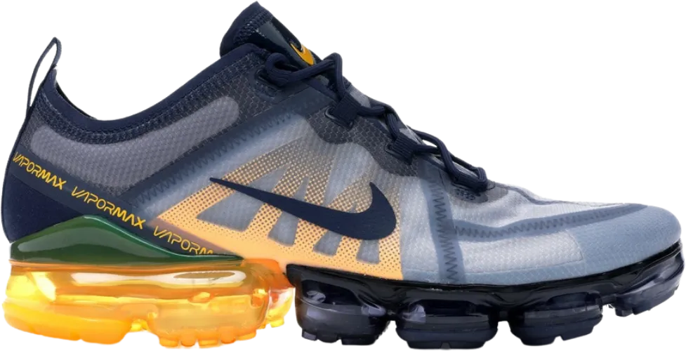 Nike Air VaporMax 2019 Midnight Navy Laser Orange