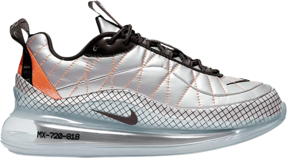 Nike MX 720 818 Metallic Silver Total Orange (Women's)