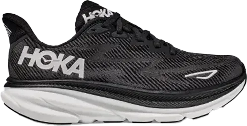 Hoka One One Clifton 9 Black White