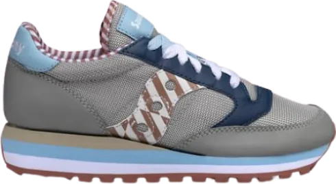 Saucony Jazz Triple Grey Navy Red