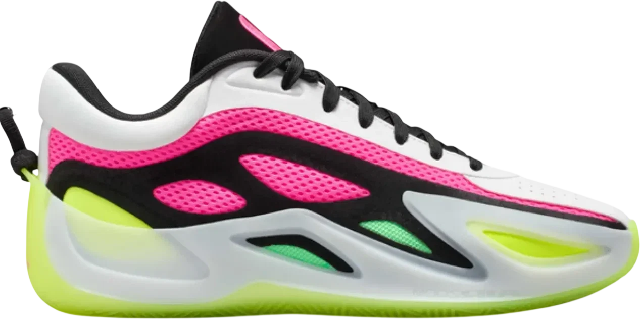 Air Jordan Heir Series 2 White Light Lucid Green Pink