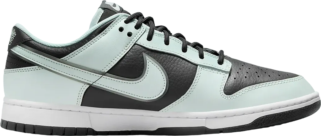 Nike Dunk Low Retro Premium Dark Smoke Grey White Barely Green