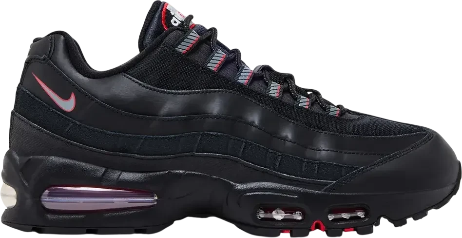 Nike Air Max 95 Big Bubble - Black University Red