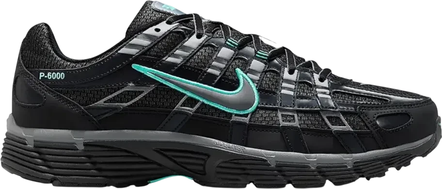 Nike P-6000 Black Hyper Turquoise
