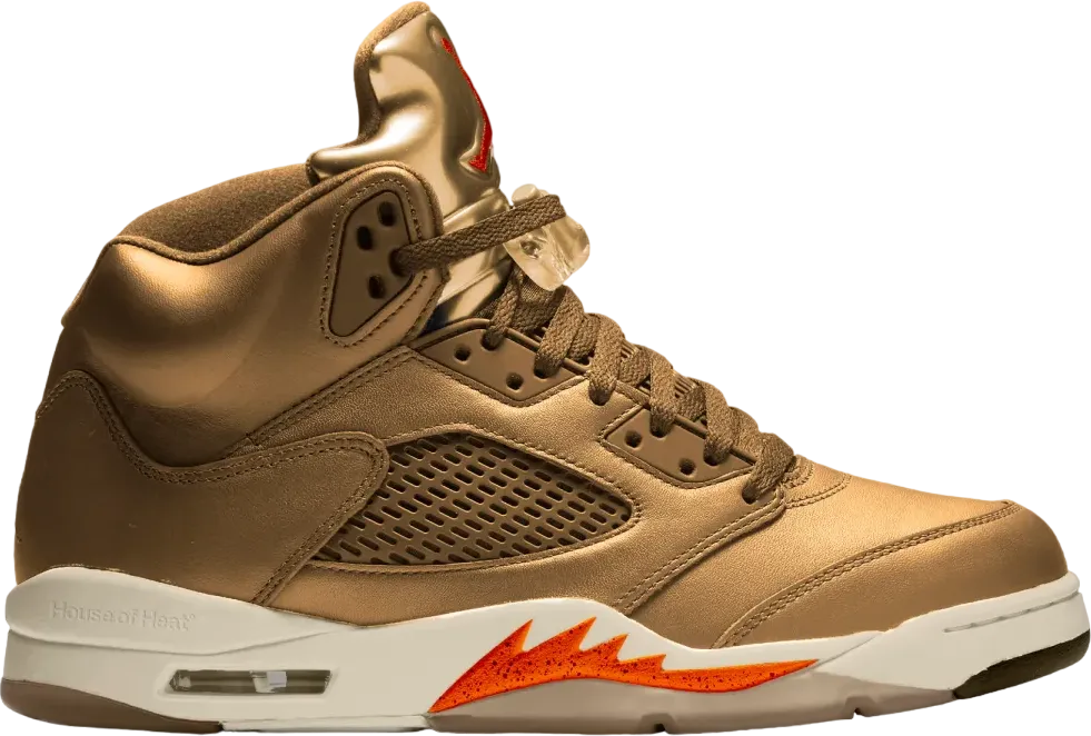 WMNS Air Jordan 5 Metallic Gold