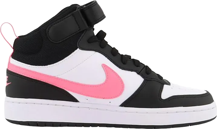 Nike Court Borough 2 Mid White Sunset Pulse