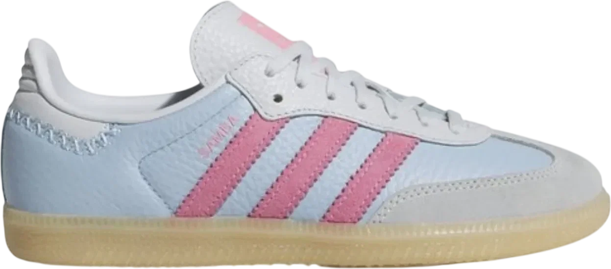 adidas Samba J Blue Pink