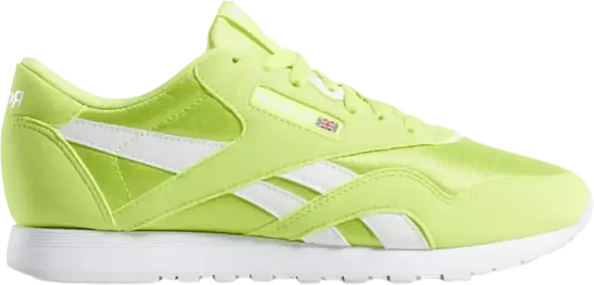 Reebok Classic Nylon Neon Lime