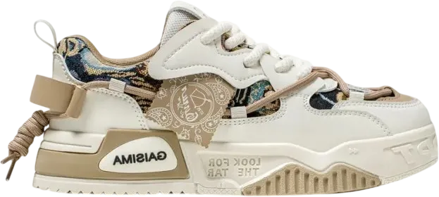 GAISIMA Breathable Low Top Skateboard Khaki