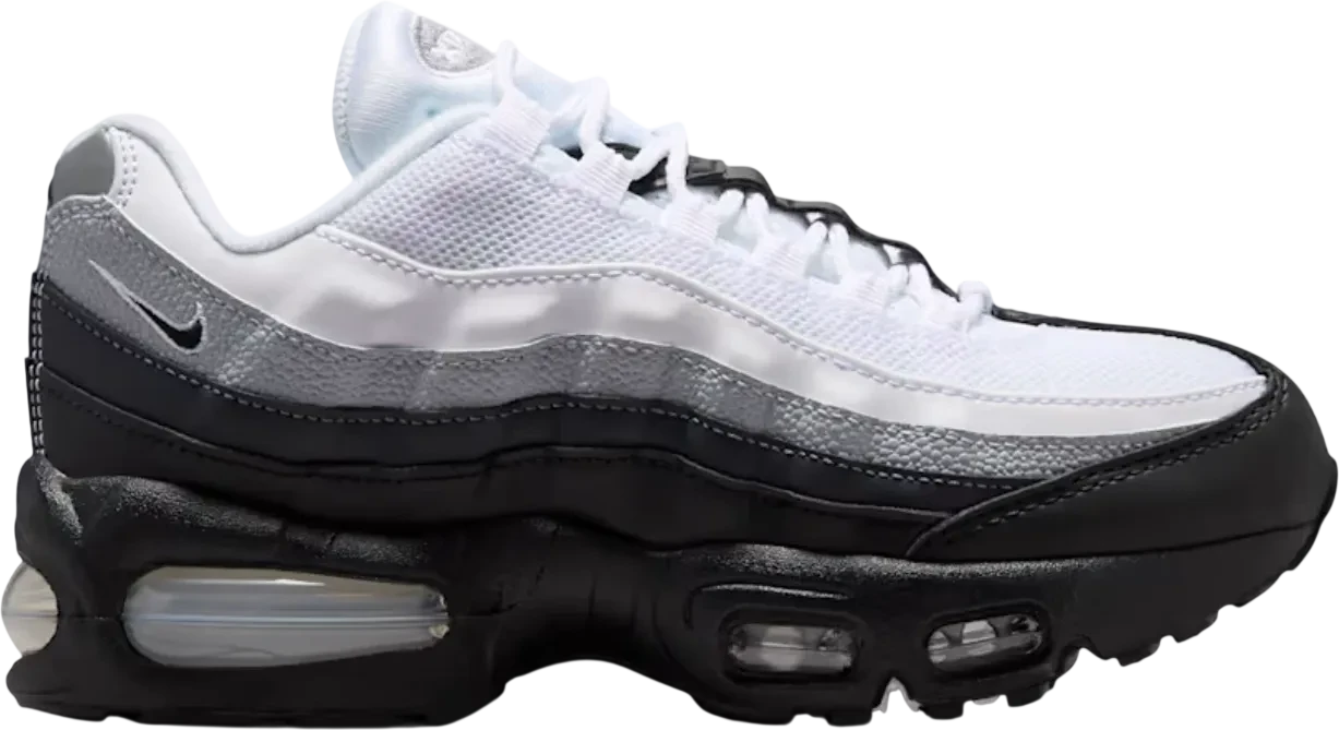 Nike Air Max 95 Big Bubble Black White Wolf Grey