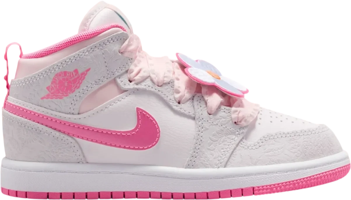 Air Jordan 1 Mid Pink Bloom