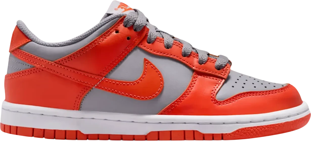 Nike Dunk Low GS Cement Grey Team Orange