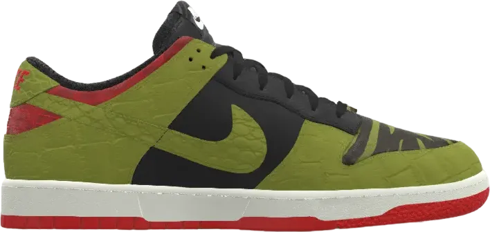 Nike Dunk Low Unlocked By You Black Green