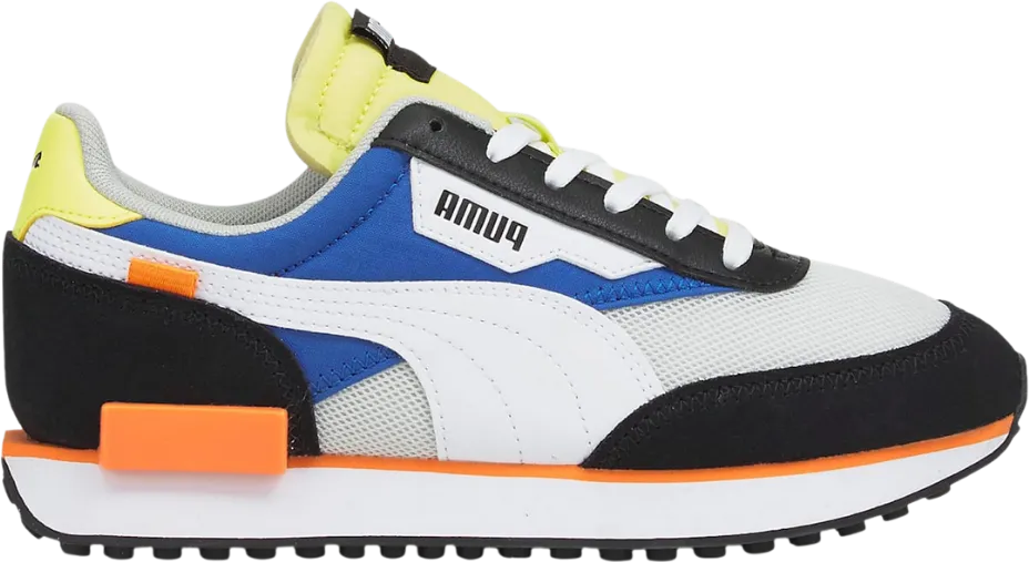 Puma Future Rider Splash Jr Grey Violet Victoria Blue